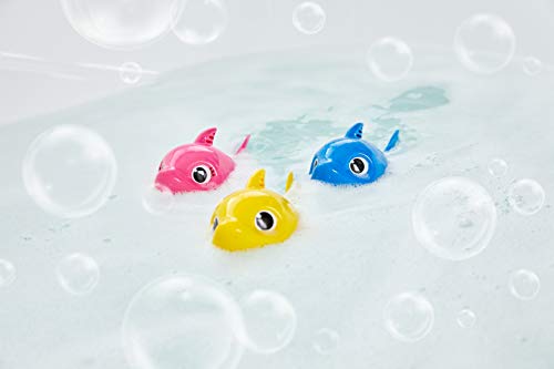 ZURU ROBO ALIVE JUNIOR- Battery-Powered Baby Shark - Juguete para baño para Nadar y Cantar a batería, por ZURU, Colores Surtidos (25282A)