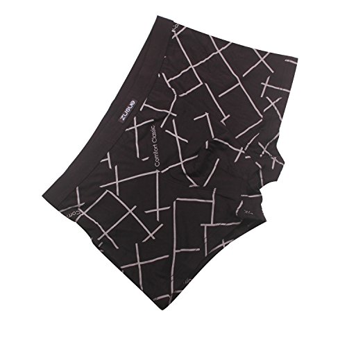 Zusue 4-Pack(XL) Pack Ropa Interior para Hombre Calzoncillos Boxer AlgodóN Sudor Absorbente De Seda De Hielo Respirable CóModo Sexy Ropa Interior De Cuatro Esquinas(Z27)