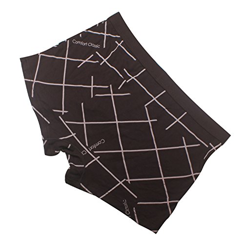 Zusue 4-Pack(XL) Pack Ropa Interior para Hombre Calzoncillos Boxer AlgodóN Sudor Absorbente De Seda De Hielo Respirable CóModo Sexy Ropa Interior De Cuatro Esquinas(Z27)