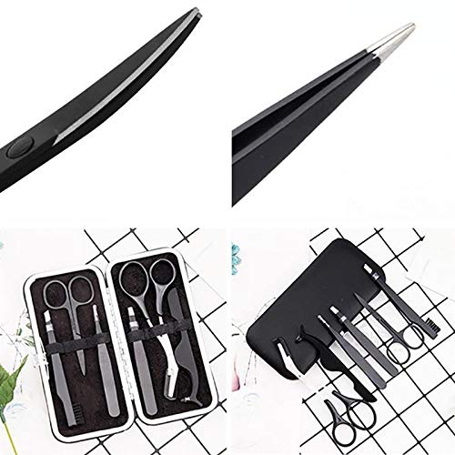 ZXF 6PCS Multi-Uso de la ceja del Kit multifuncionales portátiles de Cejas Kit de Recorte de la ceja Care Kit for Las Mujeres de los Hombres Herramientas Maquillaje