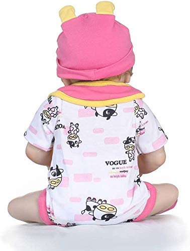 ZXYMUU 22 'Los Niños Nacidos De Nuevo Renacer Llena De Vinilo Bebe Juguete Plamates Muñeca De Silicona Pequeño Niños Y Bonecas