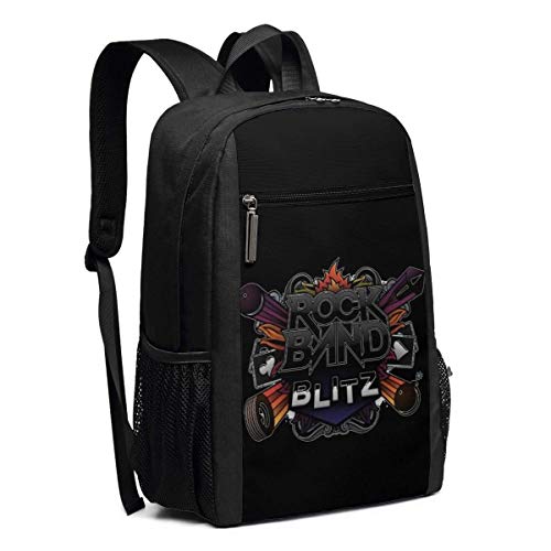 ZYWL Mochila para computadora portátil Rock, Mochilas de Viaje, Mochila Escolar para Mujeres y Hombres de 17 Pulgadas