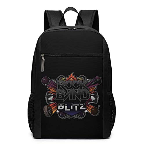 ZYWL Mochila para computadora portátil Rock, Mochilas de Viaje, Mochila Escolar para Mujeres y Hombres de 17 Pulgadas