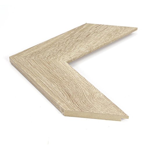 -Espejo Fabricado en España- tamaño 65x165 cm. Espejo Decorativo de Pared Modelo 187 Color Haya, Ideal para baños, dormitorios, Salones, vestidores o entraditas.