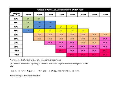 0108Voray Ga Polo básico Hombre algodón Granito Tips Cuello y Mangas (Amarillo, l)