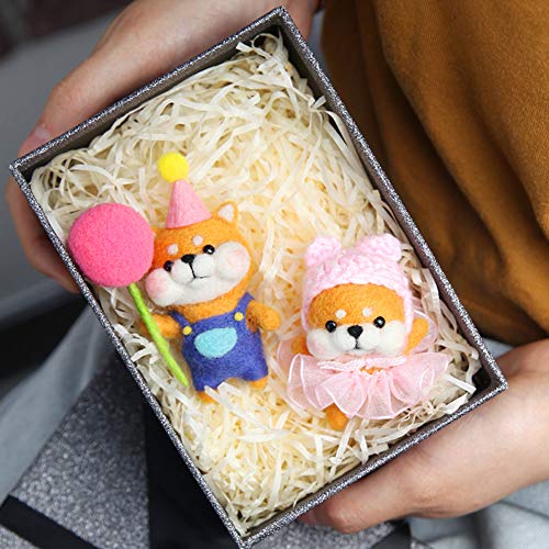 1 kg de papel de seda kraft triturado cremoso grande para rellenar cestas de regalo de Navidad de Pascua amarillo