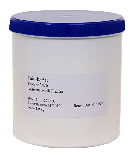 1 kg Pura pharma vaselina DAB Color Blanco Tattoo Piercing Cuerpo Cuidado Aftercare 1000 g