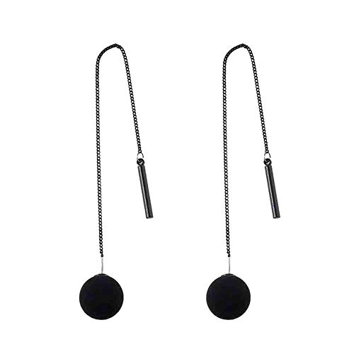1 Pair Fashion Earrings Stud Long Tassel Chain Drop Earrings, Pull Through Earrings Threader Earring Jewelry Drop Dangle Party Charm,for Women Girls Gifts