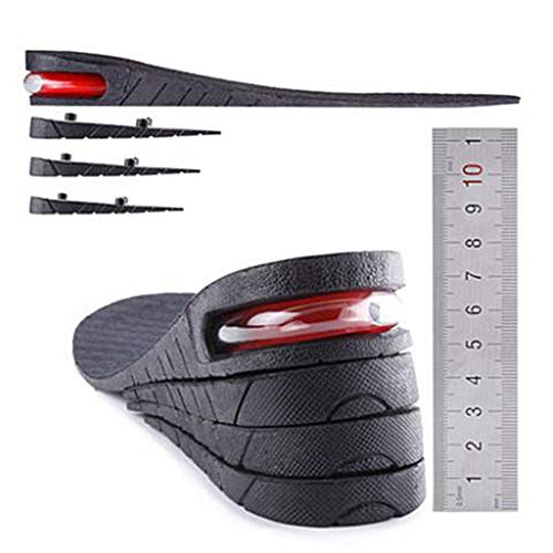 1 Par 1-Capa Unisex Aumento De La Altura De La Plantilla del Zapato del Tacón Ortesis Kit Estiramiento con Cojín De Aire Ascensor Plantilla del Zapato Levanta Kits De Insertos para Hombres Mujeres