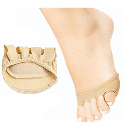 1 Par Pelota Amortiguador Alivio Del Dolor Metatarsiano Parte Delantera Del Pie Almohadillas De Las Patas De Desnudos