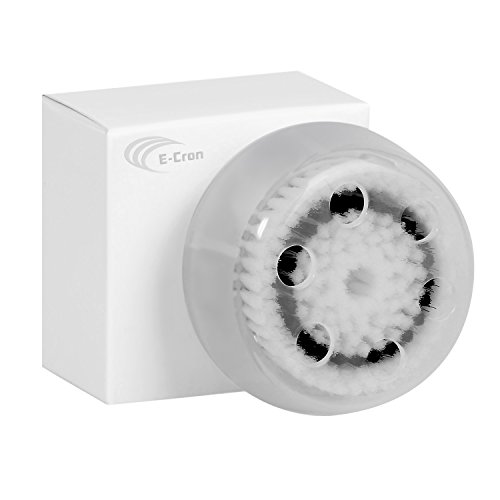 1 x cabezal de cepillo E-Cron. Cabezal de cepillo compatible para la limpieza facial para la piel normal de Clarisonic (Normal).