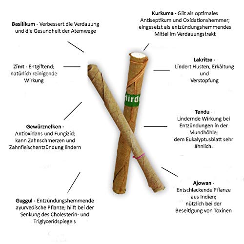 10 Paquetes de cigarrillos de hierbas Nirdosh con filtro – Programa para dejar de fumar – remedio contra el humo terapia 100% natural – paquetes de 10 cigarrillos cada uno – Dispositivo médico EU