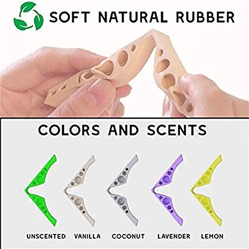 10 piezas almohadillas silicona antivaho puente nasal, puente nasal antivaho que ayuda a respirar sin problemas, accesorio de cubierta facial evitar gafas empañen (10pcs)