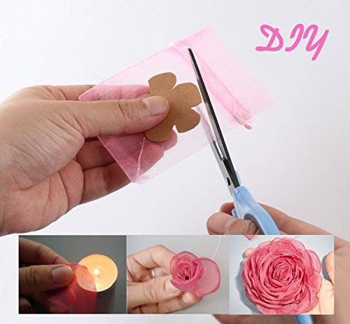 100 Bolsas Bolsitas de Organza de Boda 7X9cm ABSOFINE para Regalo Joyas Caramelo Dulces Recuerdo Favores Detalles de Boda