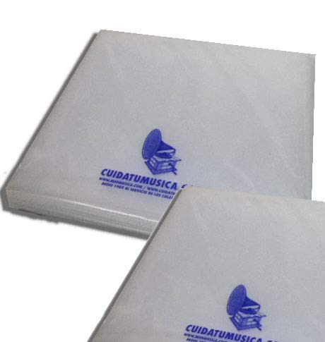 100 Fundas Tipo Cristal para Discos DE Vinilo LP/Ref. 2402 - Marca Cuidatumusica -