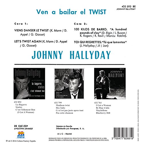 100 Kilos De Barro - EP Pochette Espagnole