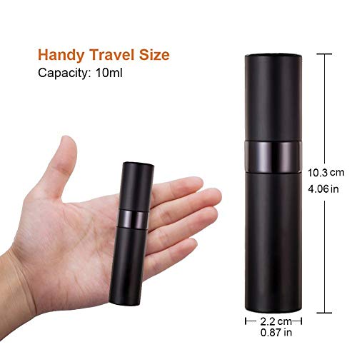10ml Atomizador Perfume Recargable| Botella De Viaje Portátil Vacía | para Hombre y Mujer
