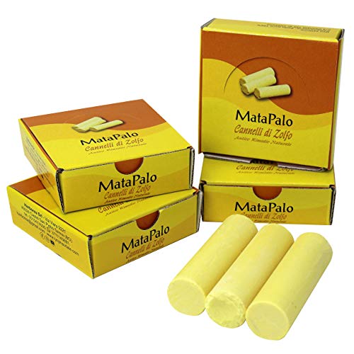 12 Barritas de azufre - Remedio natural para la tortícolis y el reumatismo