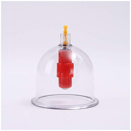 12 Juego de Tazas para Ventosas - Ventosas de Terapia Tradicional Biomagnética con Mango de Bombeo y Tubo de Extensión - Masajeador de Cara y Cuerpo al Vacío