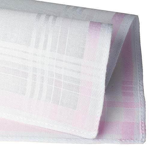 12 pañuelos de mujer - modelo "Louise" - 29 centimetros