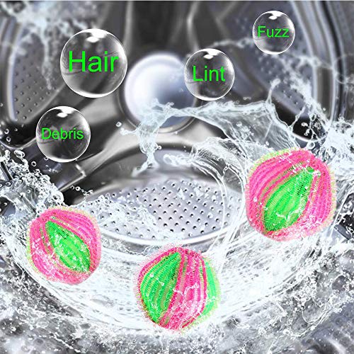 12 piezas Bola de Lavado, Bola de Secado, Reutilizable y No Tóxica, para Lavadora y Secadora, Reduce el Tiempo de Secado, Consigue Menos Arrugas en la Ropa