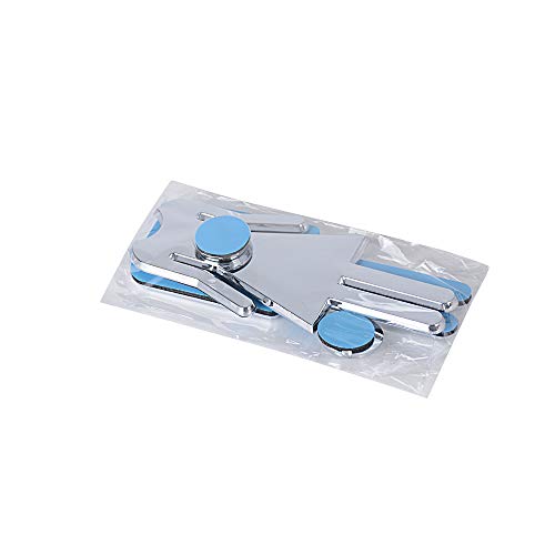 12cm Señales de Baño Signos de Baño Mujer Hombre Cartel de Baño para Aseos Placas para Puertas Baño WC para Cafetería Restaurante Centro Comercial Hotel (Color Plateao)