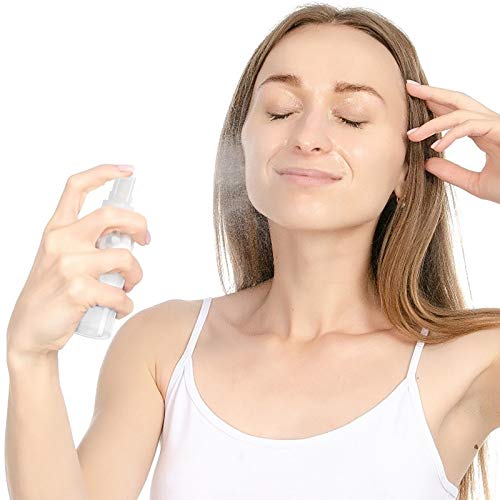 12PCS 60ml Bote Spray Pulverizador AirSMall Atomizador Spray Transparente con 2 Embudos, 2 Pipeta y 1 Etiqueta Set Botellas de Viaje Accesorios Transparente Plástico para Maquillaje，Cosmético，Citas