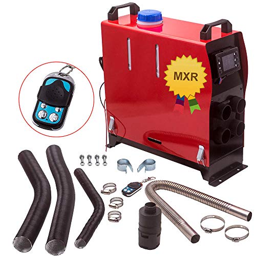 12V 5KW Air Fuel Diesel Heater 4 holes LCD Calefactor Calentador Control Remoto