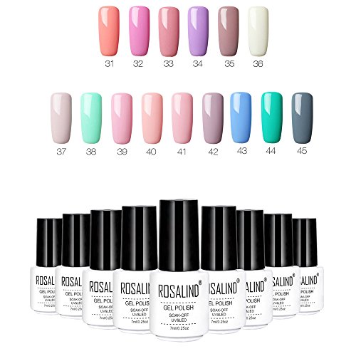 15 Colores de la Esmaltes de Uñas en Gel Permanente Baratos por ESAILQ B