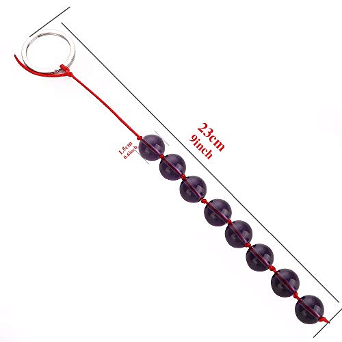 16HAO Juegos múltiples para Parejas 7 Piezas Juguetes para Principiantes Set Silicona elástica Facilidad (púrpura) C22