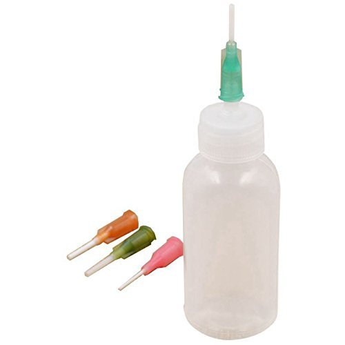 16pc Set Kit de Henna aplicador boquillas botellas pasta tatuaje cuerpo arte herramienta de dibujo