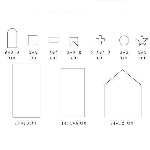18 Piezas Moldes para Galletas Acero Inoxidable Forma Cutter para Tartas Accesorio de Cocina Galletas Hornear Navidad Halloween Cumpleaños Infantiles