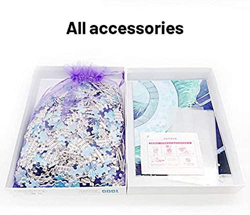 183Tdfc Heladería 1000 Piezas Puzzle Rompecabezas para Niños para Adultos Desarrollar La Paciencia Enfoque Reducir La Presión Rompecabezas