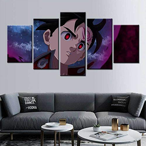 194Tdfc Póster Anime De Los Siete Pecados Capitales 5 Piezas Cuadros Lienzo Decoracion Salon Modernos De Pared Papel Pintado Murales Pintura Póster Fotos Regalo Anime Animal Paisaje 150 * 80Cm