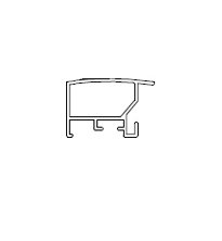 1art1 - Póster de Gabriela Villarreal Enfoque 9 (marco de aluminio, 60 x 60 cm), color negro