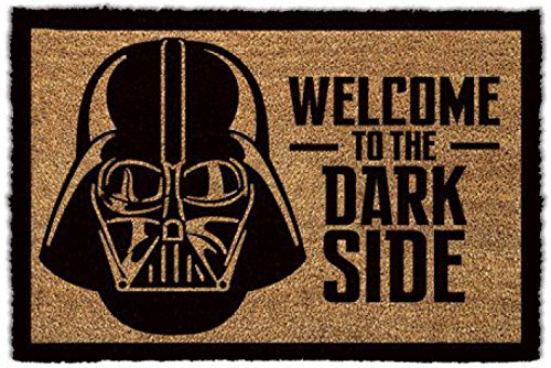 1art1 Star Wars - Darth Vader, Bienvenidos Al Lado Obscuro Felpudo Alfombra (60 x 40cm)