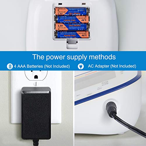 1byone Tensiómetro de brazo digital Bluetooth, Monitor de presión arterial, 2 × 250 juegos de memoria