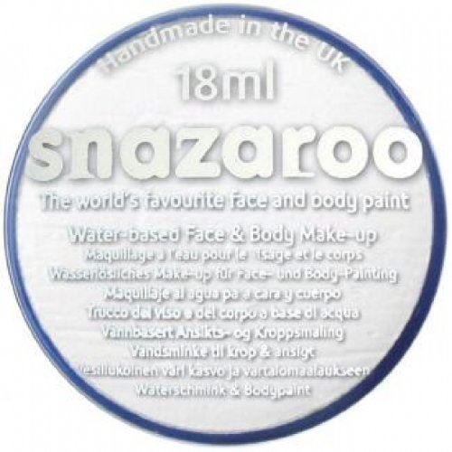 2 Grande 18ml Snazaroo Pintura Facial Compactos Colores: 1 negro y 1 BLANCO [Juguete]