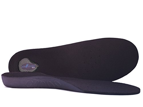 2 Pares Plantillas ortopédicas Sole Control Tech, soportes para los arcos, almohadillas de gel para talón y metatarso, pies planos, arcos caídos, pronación, fascitis plantar, espolón del talón, neuroma de Morton, metatarsalgia, periostitis tibial, dolor d