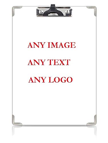 2 portapapeles de tamaño carta, Bamboo Nature Series Foggy Rainforest Foliage Botanic Wild Animal Night Mystic - Portapapeles decorativos para oficina, escuela, tablero duro con clip de perfil bajo