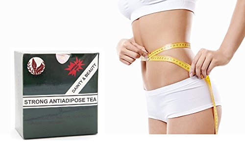 2 x Té fuerte contra adiposo (STRONG ANTI - ADIPOSE TEA) ; Desintoxicante laxante, rápida pérdida de peso - 60 bolsas (2x30 bolsas)