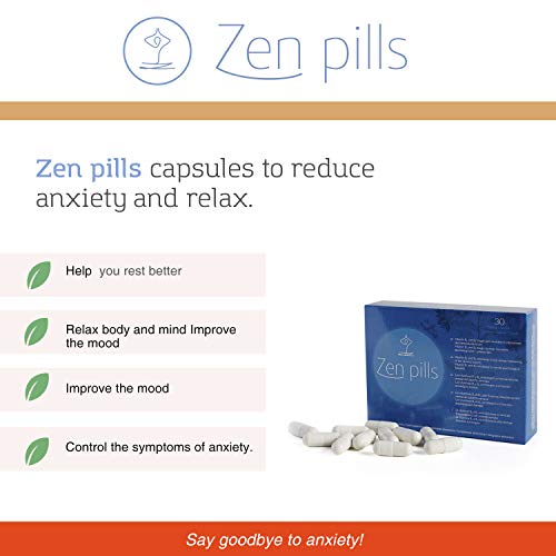 2 Zen Pills: Cápsulas relajantes para controlar la ansiedad