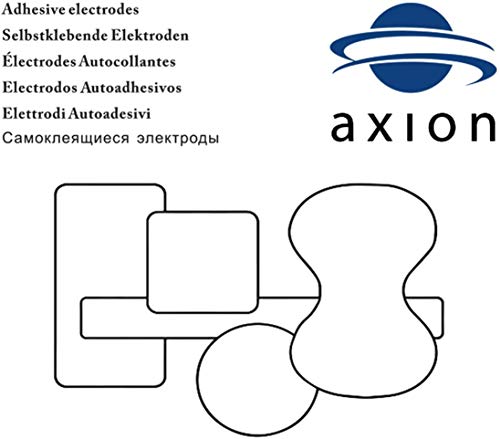 20 Electrodos axion de 50x50 mm TENS & EMS para su aparato COMPEX