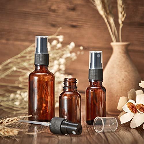 20 Piezas Tapas de Botellas de Spray de Aceite Esencial Tapas de Spray de Aceite Repuesto de Pulverizador de Niebla Tapas Reutilizables de Bomba para 5 ml, 15 ml 20ml Botellas de Aceites Esenciales