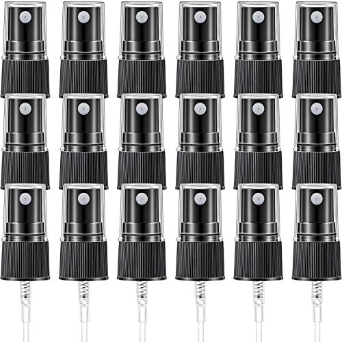 20 Piezas Tapas de Botellas de Spray de Aceite Esencial Tapas de Spray de Aceite Repuesto de Pulverizador de Niebla Tapas Reutilizables de Bomba para 5 ml, 15 ml 20ml Botellas de Aceites Esenciales