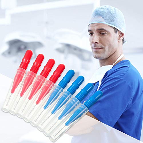 200 Palillos Dentales de Goma Suave Hilos Dentales y 50 Cepillos Interdentales Herramienta de Limpieza Dental