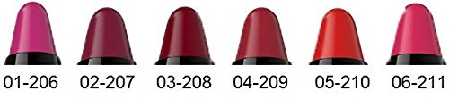 206 – 211 Bell hipoalergénico intenso color lápiz hidratantes Lipstick 6 colores