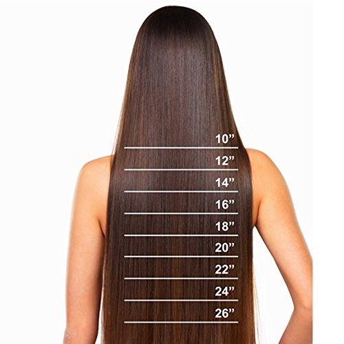 20cm Extensiones de Cortina de Pelo Natural [Brazilian Human Hair 3 Bundles] Body Wave (300g)