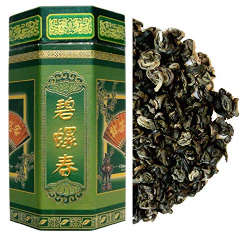 250 g de té verde - Hoja entera suelta - Cosecha de primavera Bi Lou Chun