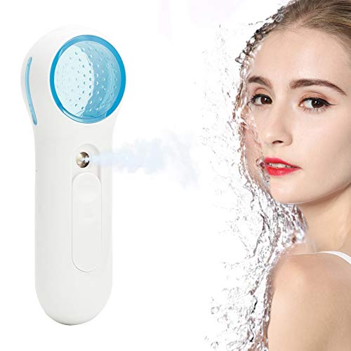 25ml Mini Nano Mist Sprayer, hidratante facial hidratante para el cuidado de la piel, máquina de atomización de vapor frío de mano, vaporizador facial de maquillaje(Azul)